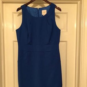 J. Crew Suiting Dress, Size 12, Blue